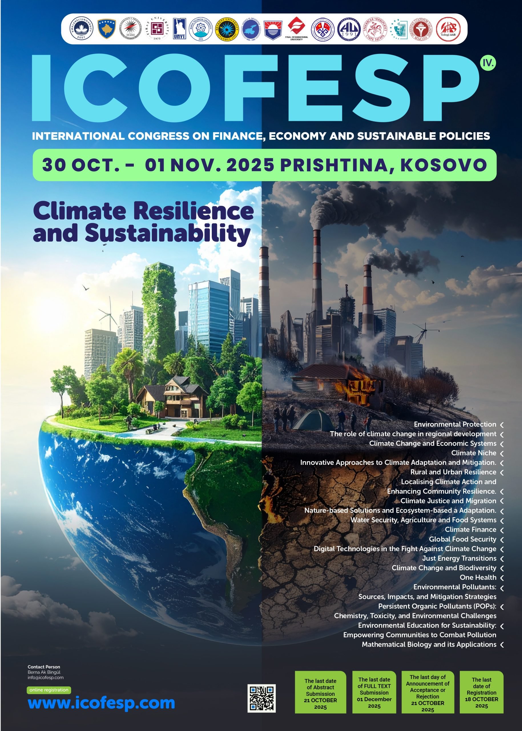 IV. ICOFESP 2025 30 Oct. - 01 Nov. 2025 (Prishtina, Kosovo)